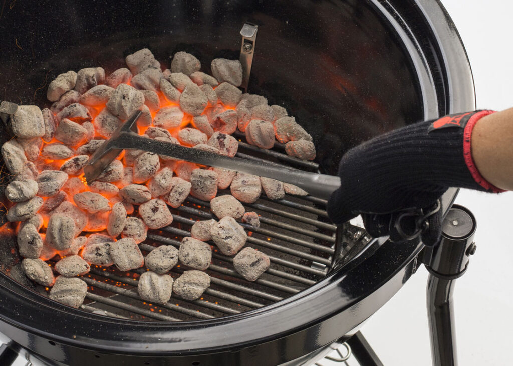 Carbonella per Barbecue WEBER BBQ in Bricchetti di carbone di